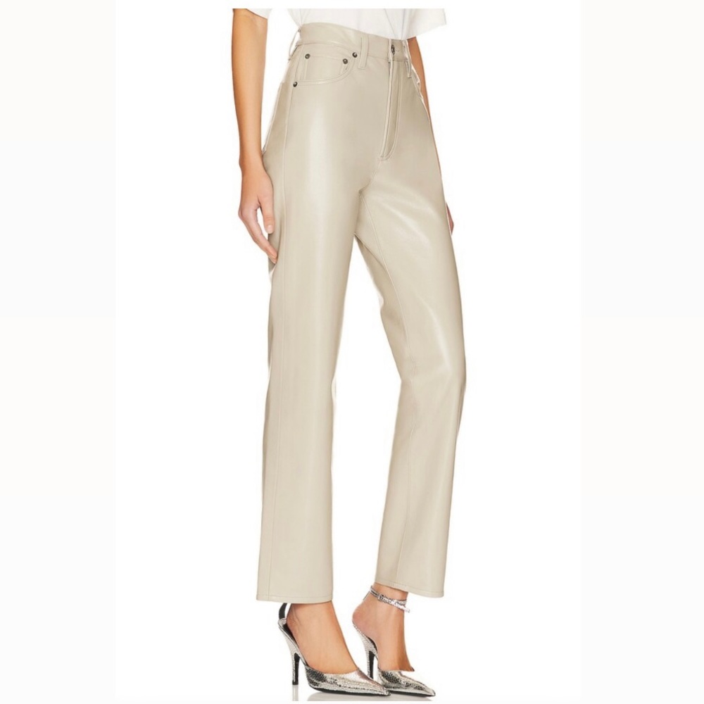 Agolde leather pants size 27